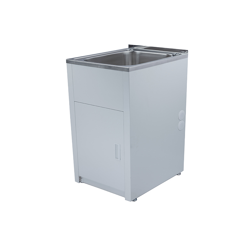 [55868] 510Wx610Dx870Hmm 45 Litre Laundry Tub & Cabinet