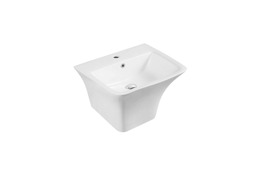 530*440*360mm Semi-Pedestal Wall Hung Rectangular Basin (530X110)