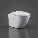 580*365*365mm Wall Hung Pan (Rimless) With Slim Uf Seat Cover