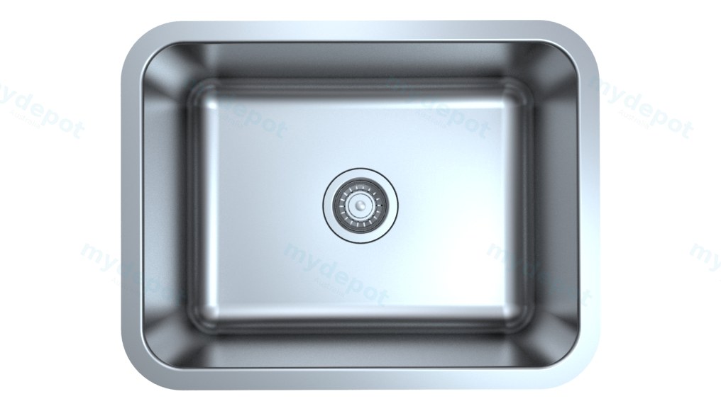 [44844] Otus Undermount Single Bowl Laundry Sink 587x453x229mm 304 Stainless Steel
