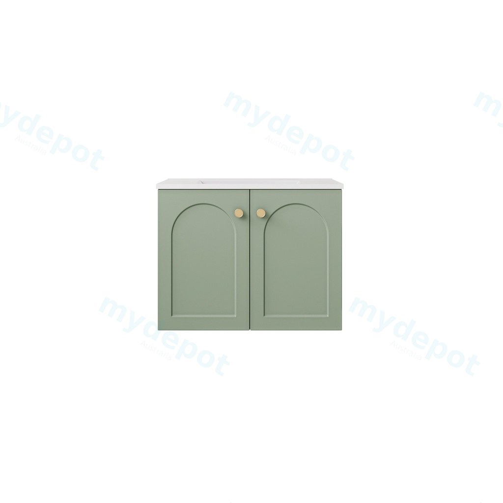 [56788] 590*455*470mm Olive Green Chester Federation Wall Hung PVC Cabinet