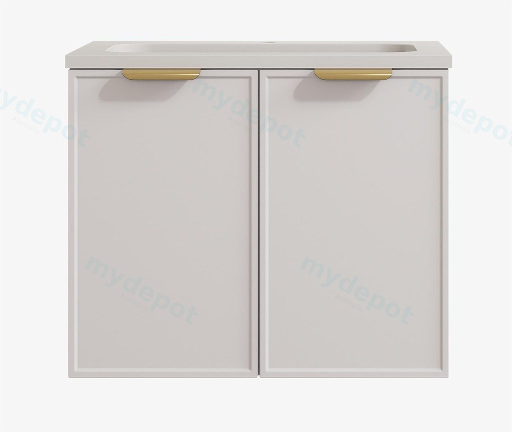 [56452] 590*455*560mm Matte White Madura Federation Wall Hung PVC Cabinet