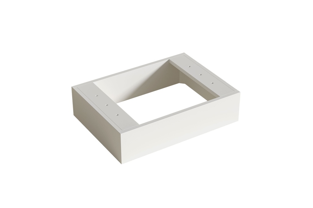 590X340X150 Matte White Kickboard