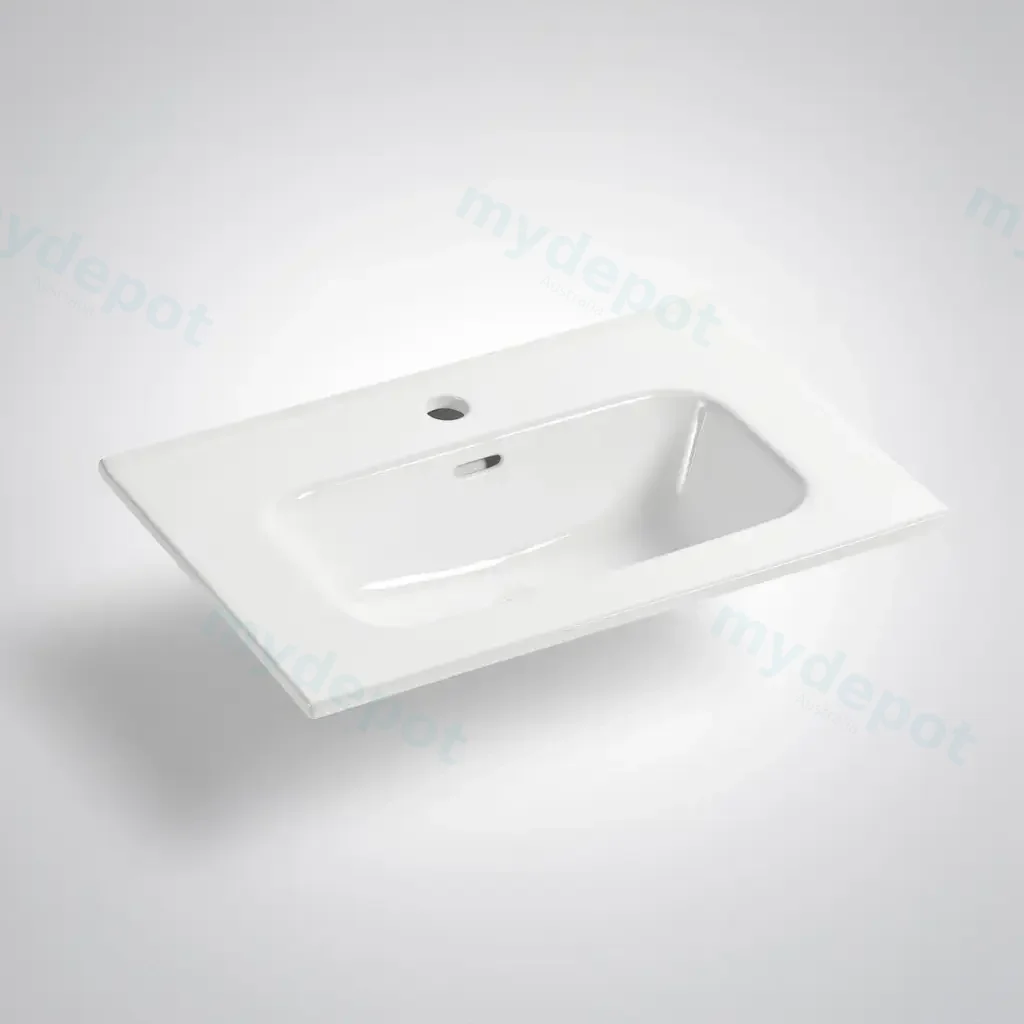 [90146/NT-600] 600x460x165mm Ora Basin Thin Edge Ceramic Top