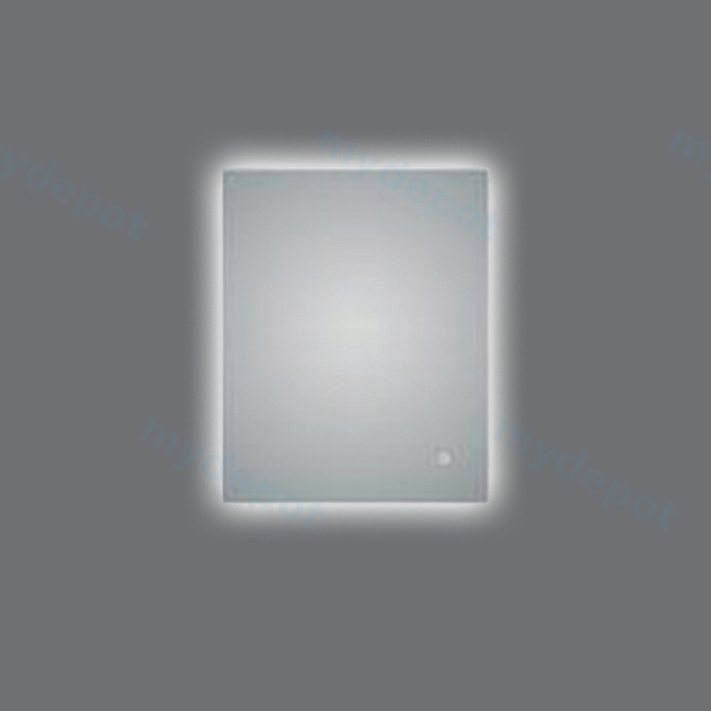 600*750mm Sharpe Edgd 3 Color Lighting Backlit LED Mirror Touch Sensor Switch Defogger Pad Wall Mounted Vertical or Horizontal