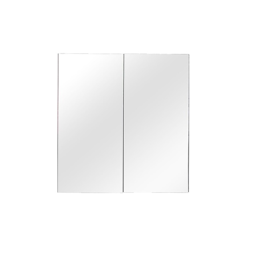 600Lx150Dx720Hmm Gloss White 2PAC PVC 2/DR Pencil Edge Shaving Cabinet