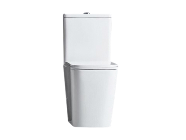 605*340*810mm Enox Back To Wall Toilet Suite Rimless With Slim Uf Seat Cover With Universal Inlet Cistern T1