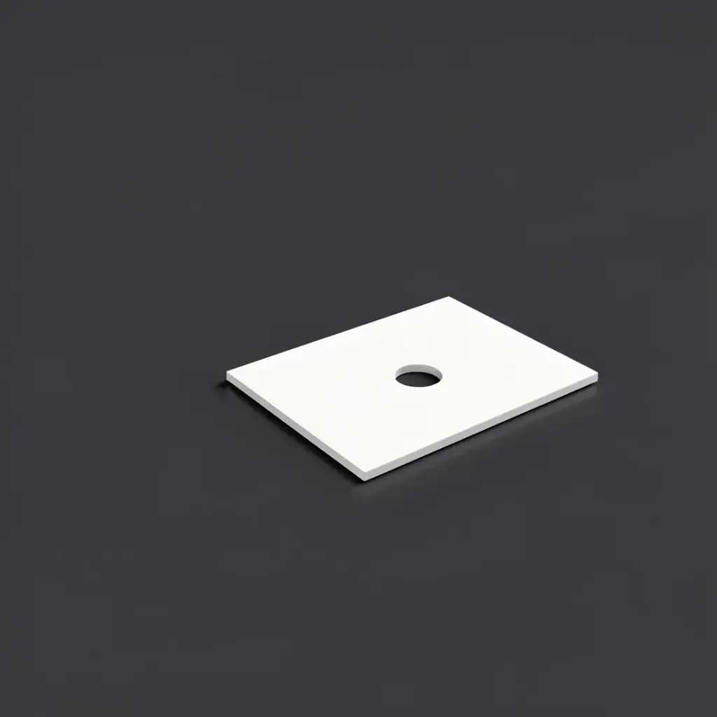 [56104] 605X465X12mm Matte White Solid Surface Blanco Stone Top