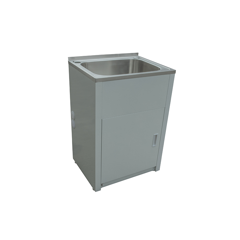 [55866] 610Wx510Dx870Hmm 45 Litre Laundry Tub & Cabinet
