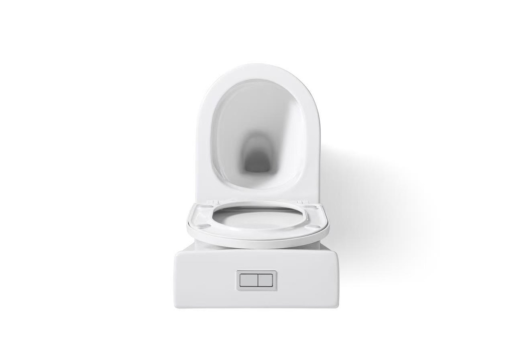 630×380×850mm Acadia Full Rimless Wall Faced Toilet Suite