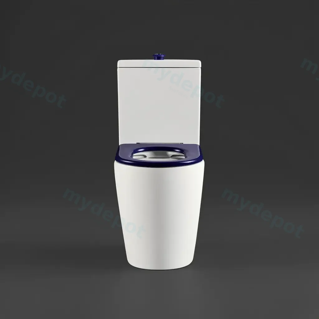 [55668] 650×380×800mm Hadden Wall Faced Toilet Suite Rimless Flush