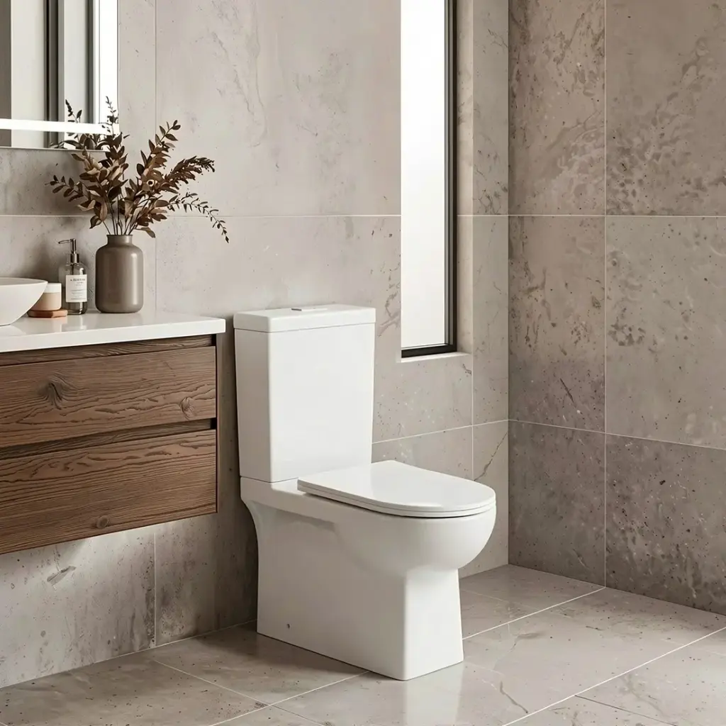 660*380*845mm Alpha Tornado Boxrim Toilet Suite