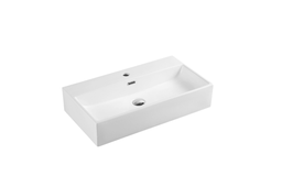 720*380*155mm Wall Hung Rectangular Basin With Mixer Hole