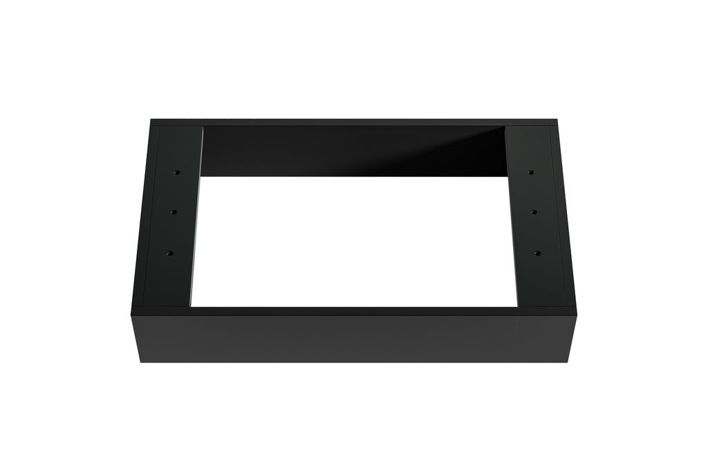 [56692] 740X435X150 Matte Black Kickboard