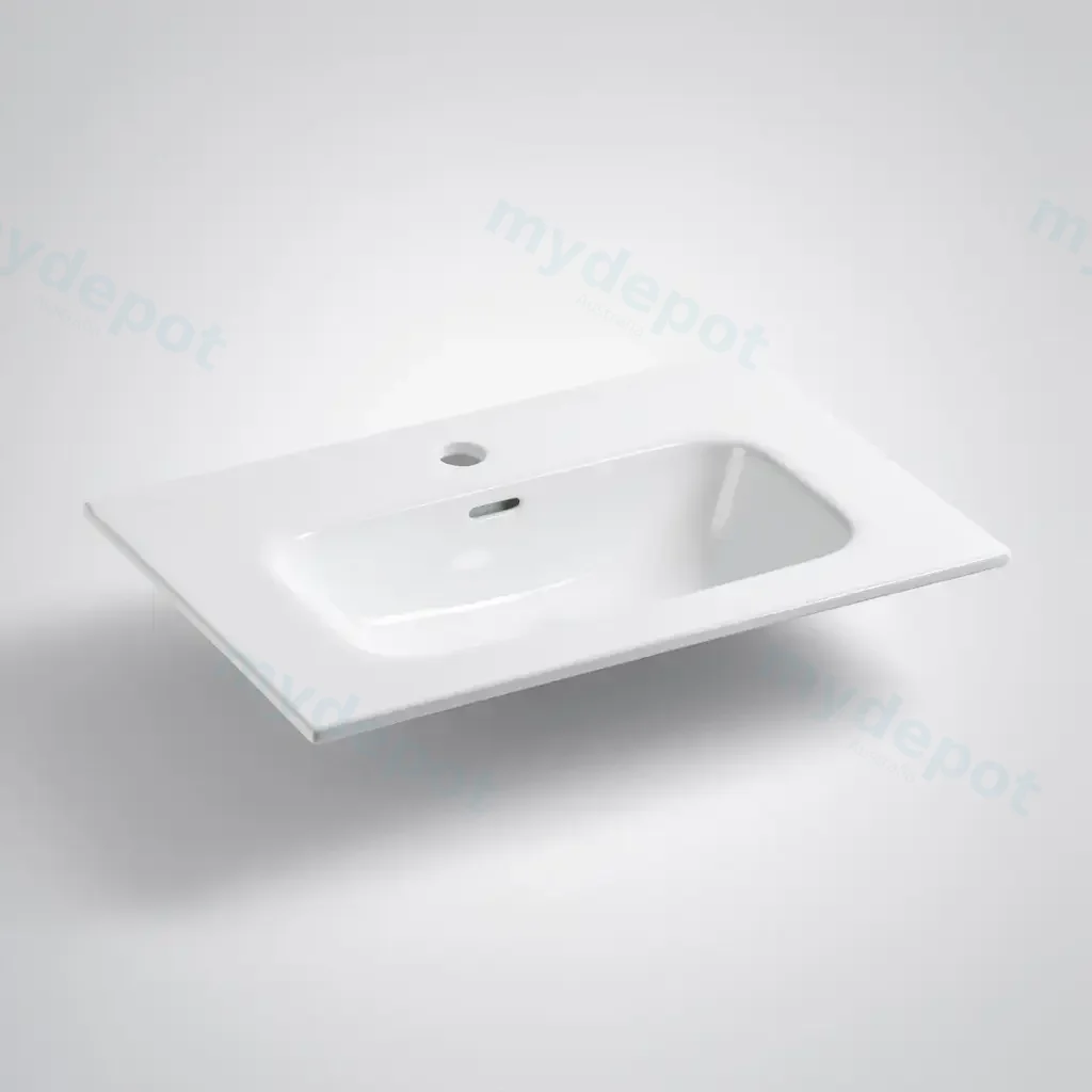 [90147/NT-750] 750x460x165mm Ora Basin Thin Edge Ceramic Top