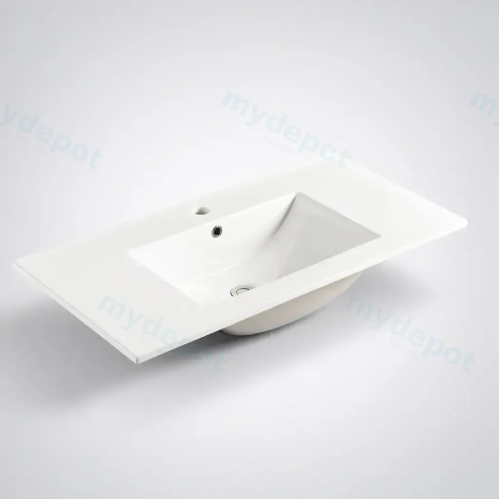 [90110/CT7536] 750L*360D*175HMM NANA GLOSS WHITE THIN EDGE CERAMIC TOP