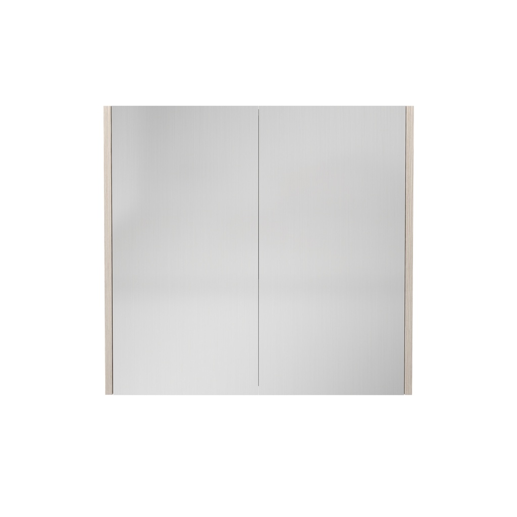 750×720×150mm Coastal Oak Camden Pencil Edge Shaving Cabinet