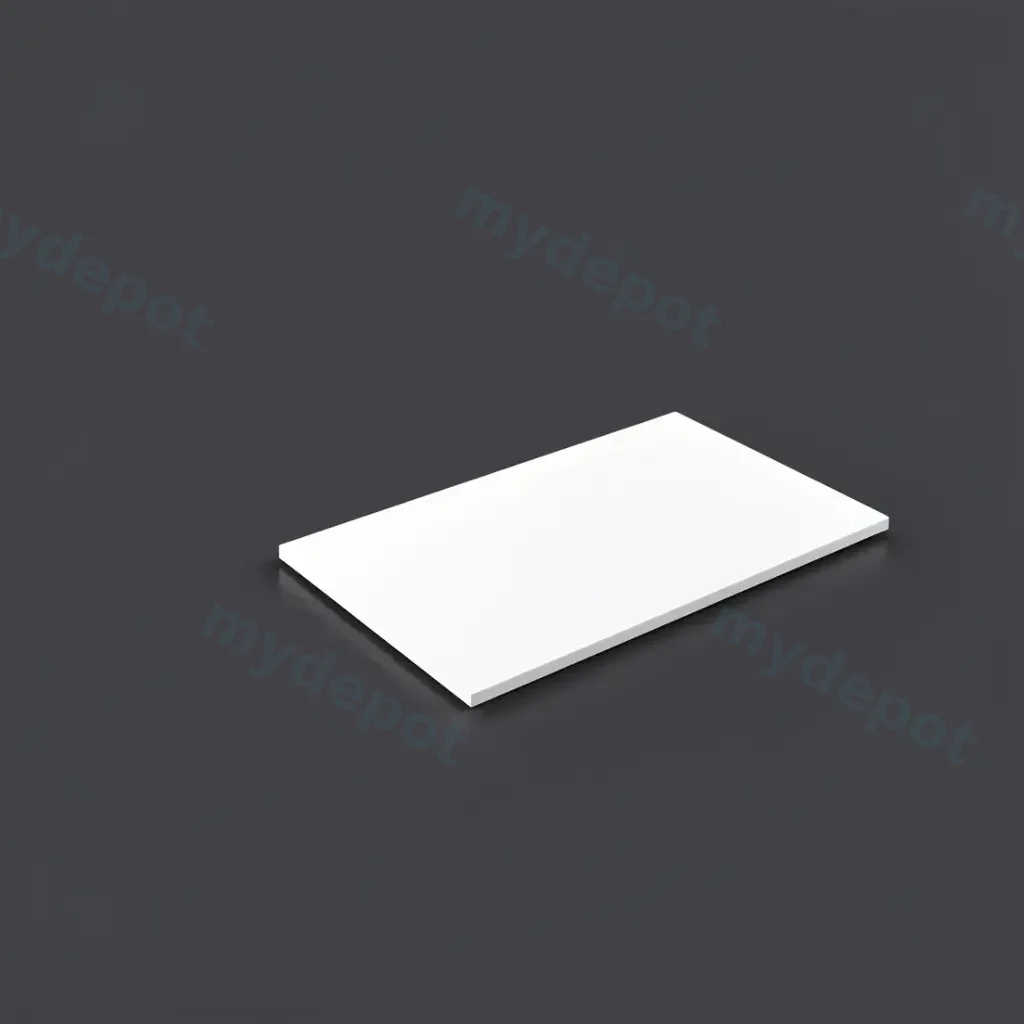 755X465X12mm Matte White Solid Surface Blanco Stone Top