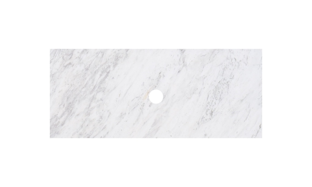 755X465X18mm Carrara White Marble Stone Top