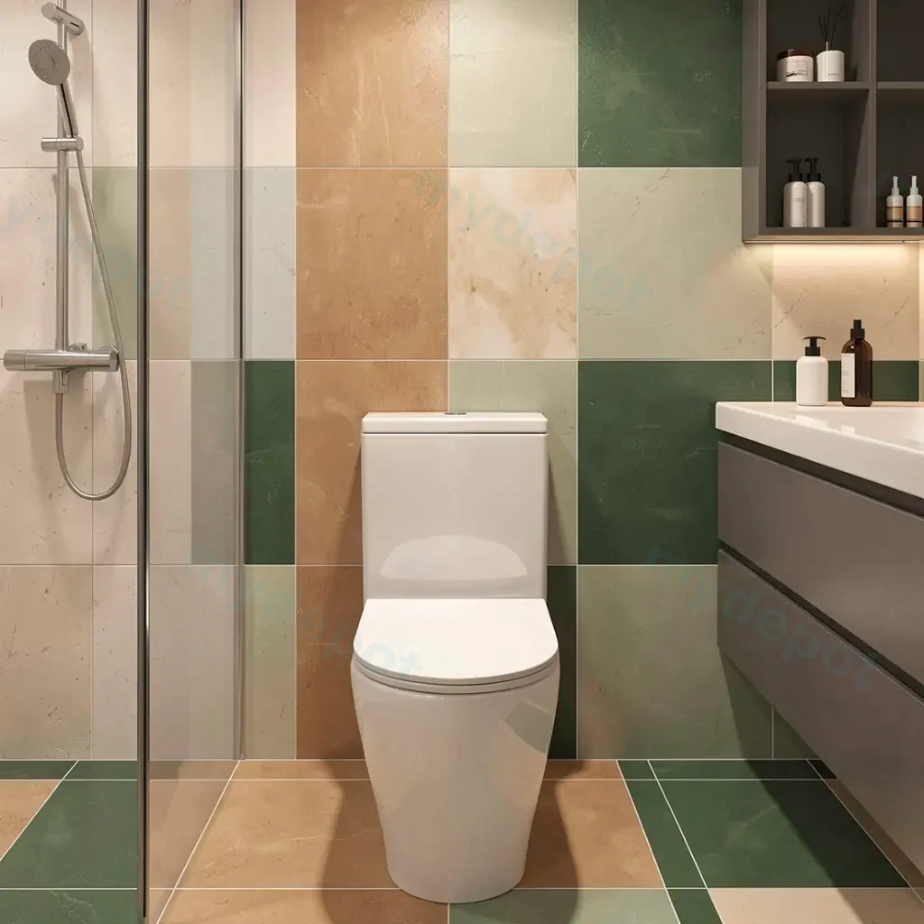 [50347] 845*665*380mm Norton Back To Wall Toilet Suite Two Piece Toilet