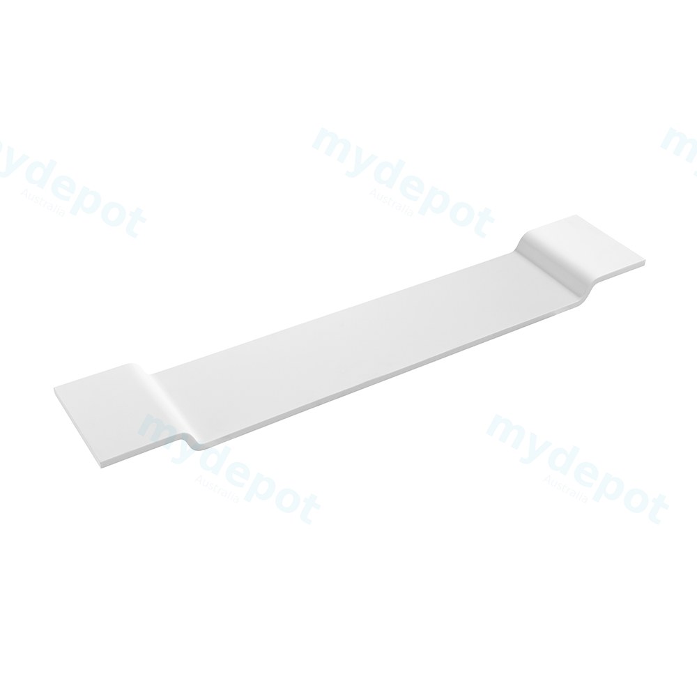 [55653] 850X160X42mm Matt White Chasey Bathtub Tray
