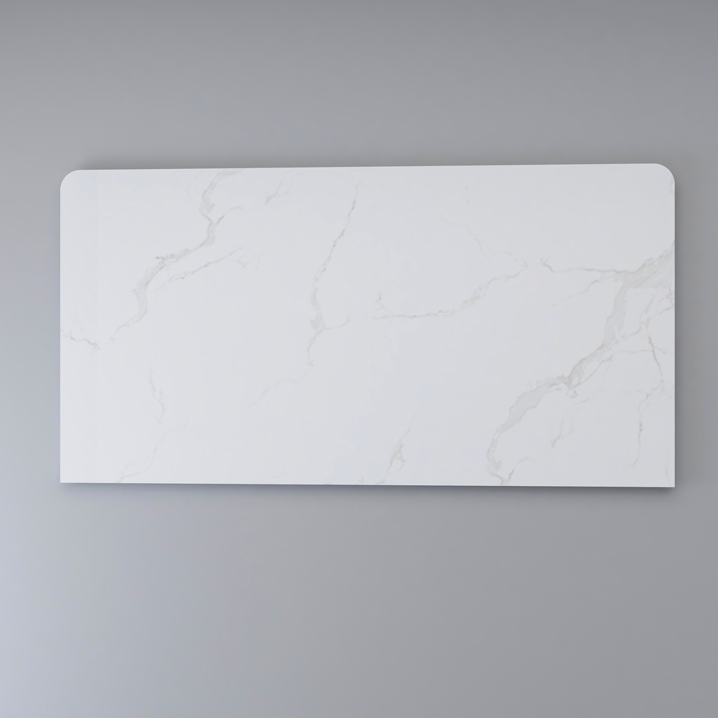 900*465*15mm White Marble Look Sintered Stone Top Benchtop