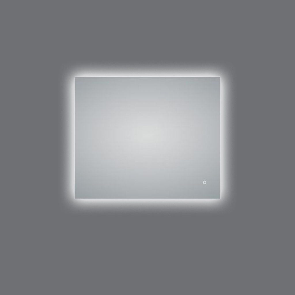 [41222] 900*750mm Sharpe Edgd 3 Color Lighting Backlit LED Mirror Touch Sensor Switch Defogger Pad Wall Mounted Vertical or Horizontal