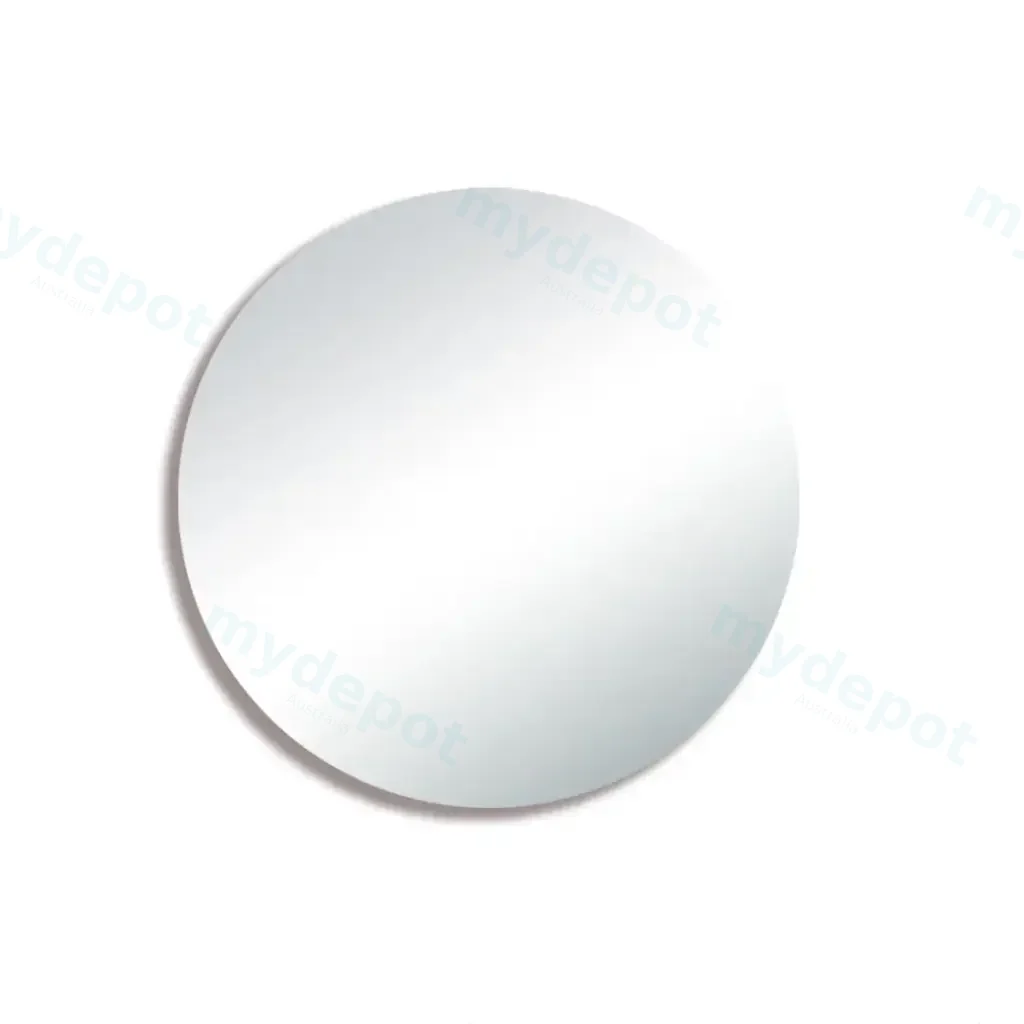[85015/PM900] 900mm Pencil Edge Round Plain Mirror