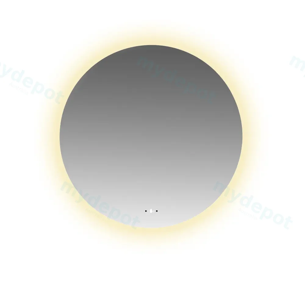 900*900mm Orbis LED Back Lit Mirror Pencil Edge