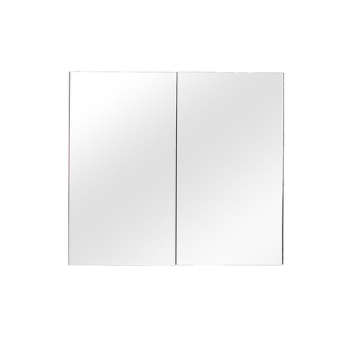 [92040/PVCPSV900] 900Lx150Dx720Hmm Gloss White 2PAC PVC 2/DR Pencil Edge Shaving Cabinet