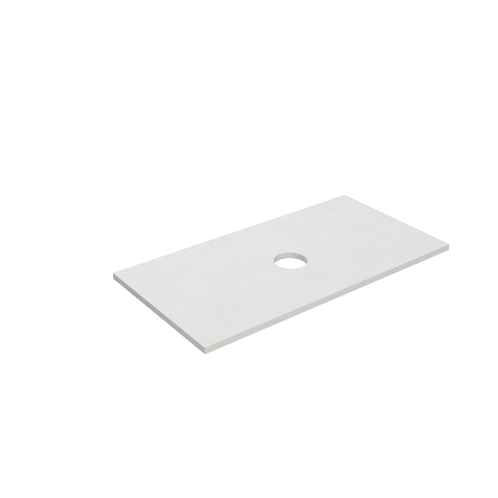 [56407] 905X465X20mm Blanco White(WG034) Zero Silica Engineer Stone Top