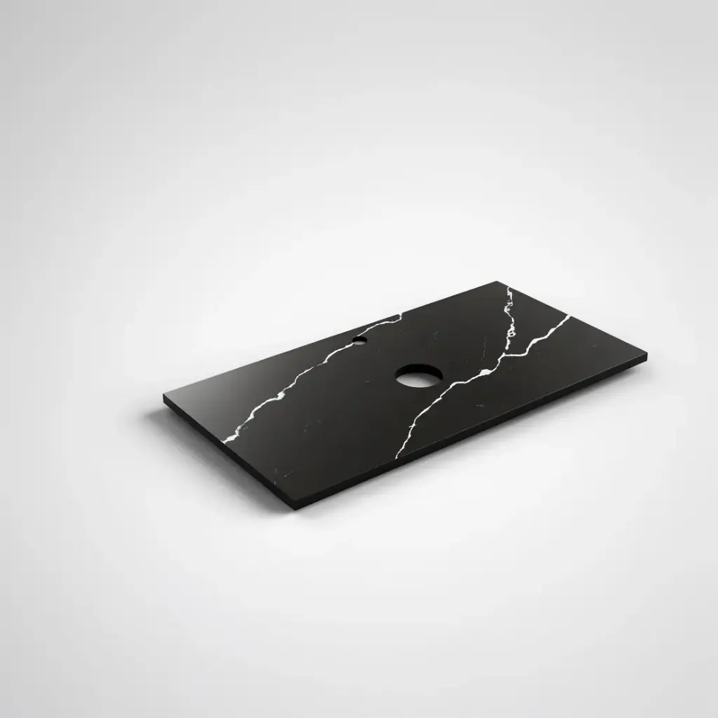 905X465X20mm Calacatta Night (WG485)Zero Silica Engineer Stone Top