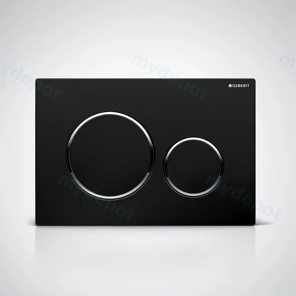 ABS Black/ Chrome / Black Push Button 115.882.Km.1