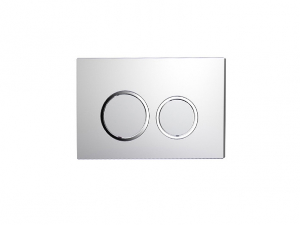 [56236] ABS Round Push Plate Chrome