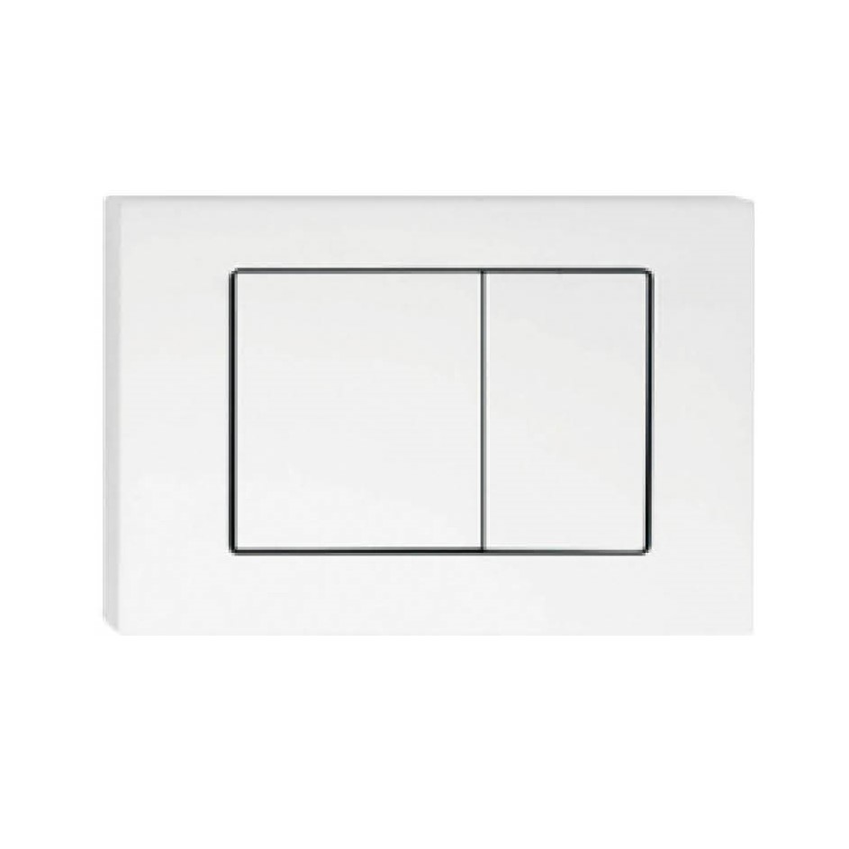 [56223] ABS Square Push Plate White