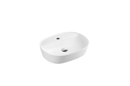 Above Counter Oval Basin With Mixer Hole(505x385)