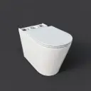 Acadia Full Rimless Flush Pan
