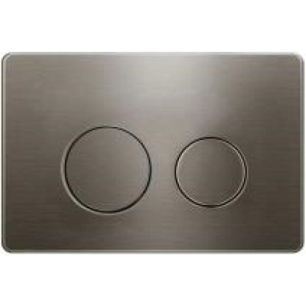 Access Plate Round Button Gunmetal