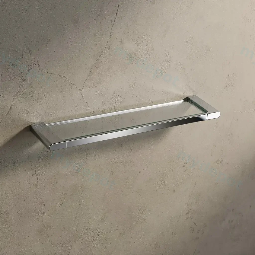 Au Chrome Glass Shelf