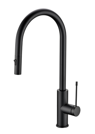 Aziz-II Pull Out Sink Mixer Matte Black