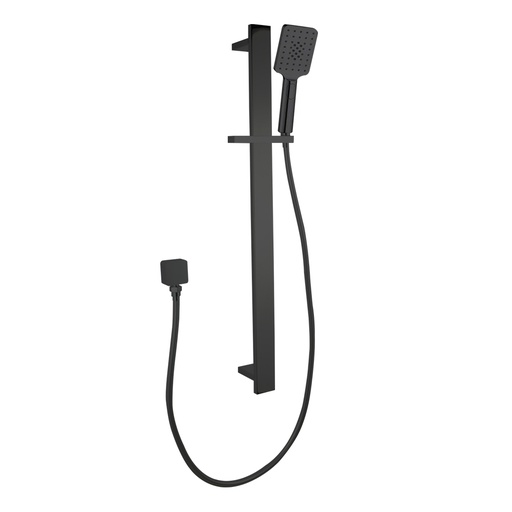 [40888] Bellino Black Sliding Shower Rail(ABS Handheld Shower)