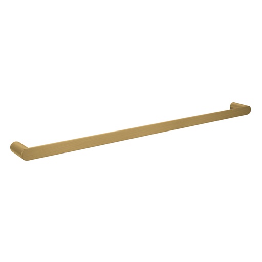 Bellino Brushed Yellow Gold 800mm Single Towel Rail