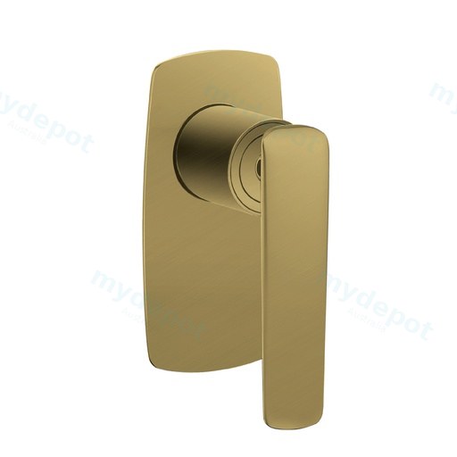 [40911] Bellino Brushed Yellow Gold Wall Mixer