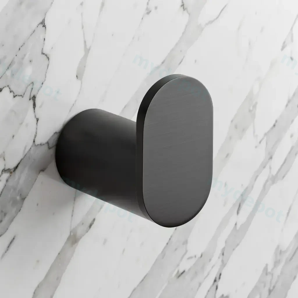 Bellino Gun Metal Grey Robe Hook