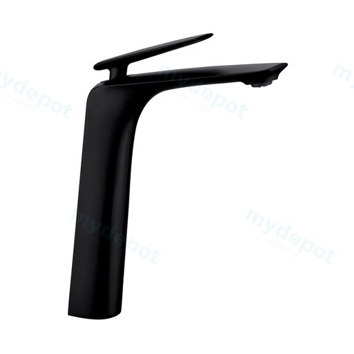 [40884] Bellino Matte Black Tall Basin Mixer