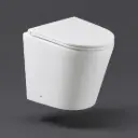 Berlin99 Gloss White Floor-Mount Conceal System Toilet. : Floor-Mount Conceal System Toilet Quiet Flushing Technology
