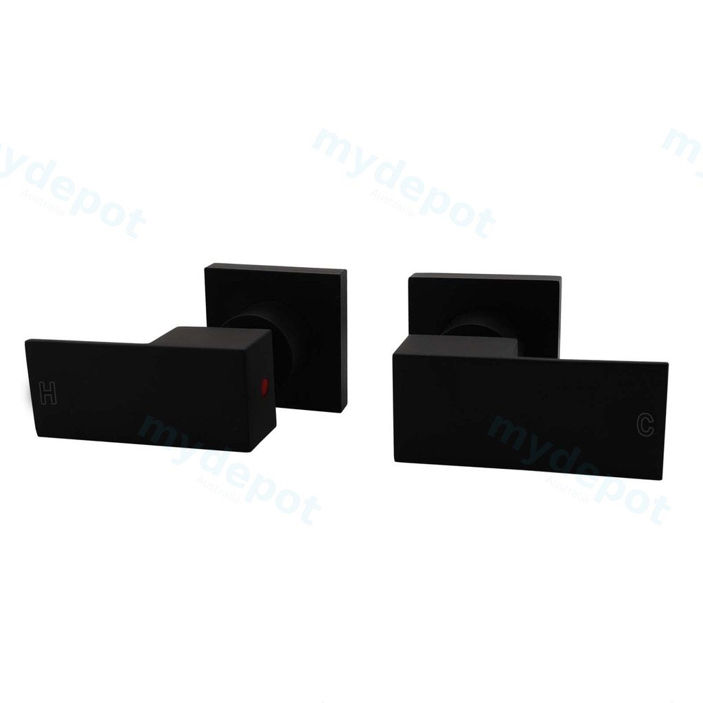 Black Shower Wall taps