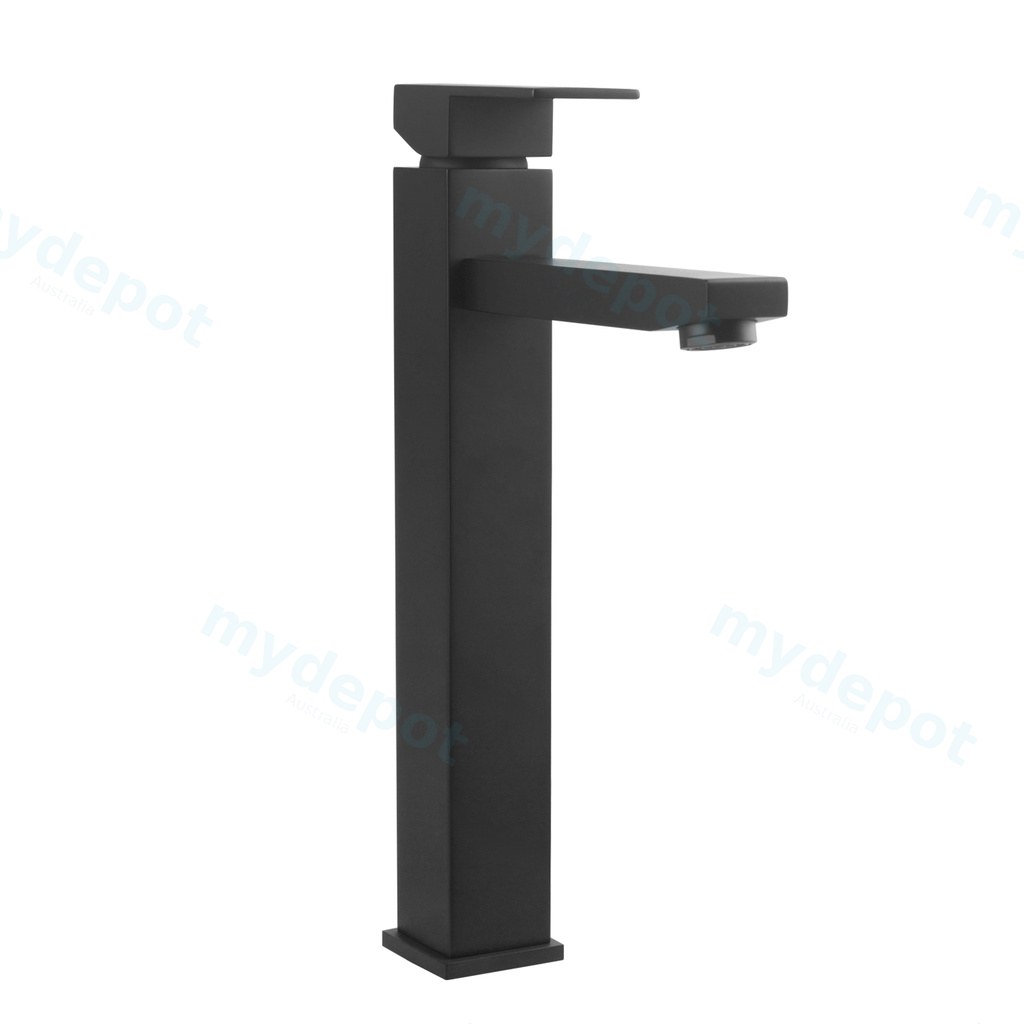 Black Tall Basin Mixer