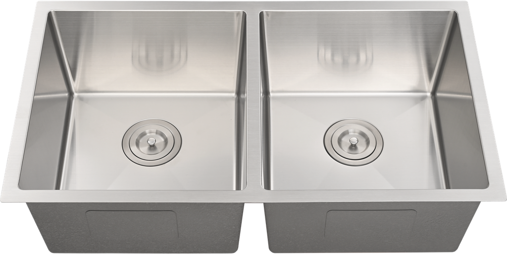 Bowl Size:350X400X230mm Overall Size:775X450X230mm Brushed Stainless Steel Kliff Hand Made Stainless Steel Sinks