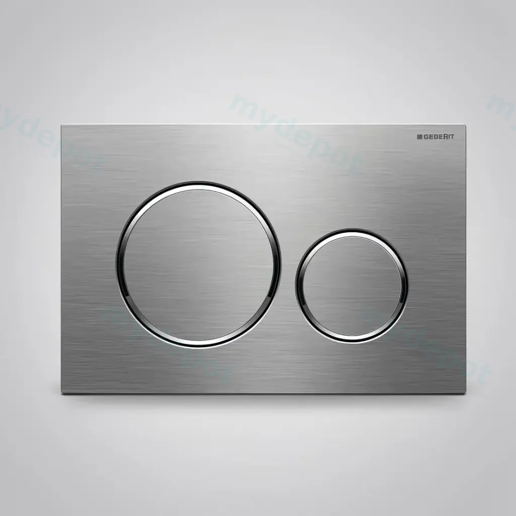 [56190] Brushed Stainless Stele With Chrome Trim 115.882.Sn.1